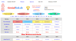 Desktop Screenshot of geniallink.de
