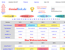 Tablet Screenshot of geniallink.de